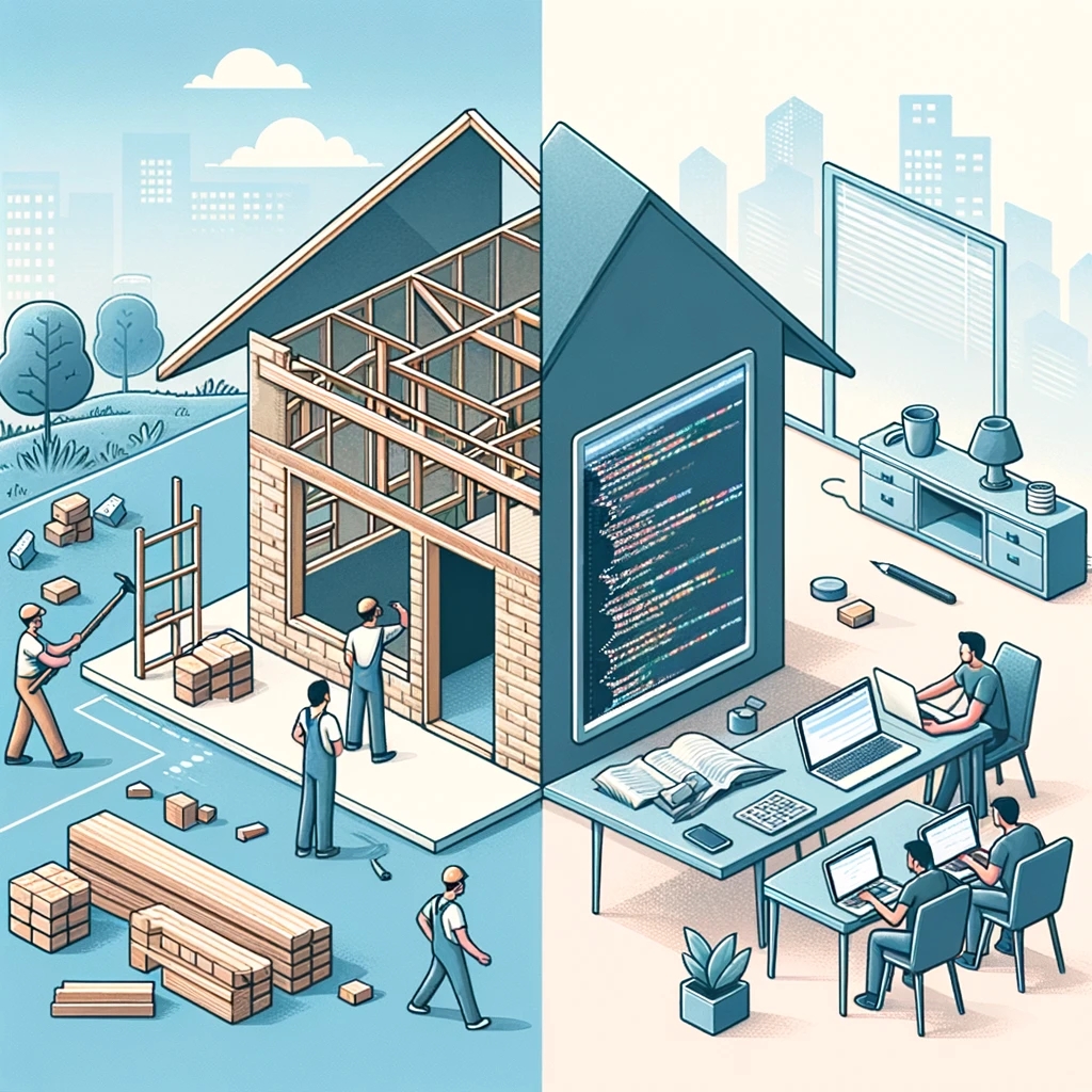 Building Software is Like Building a House